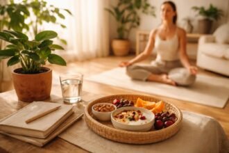 Egészséges életmódot kereső ember és lélek harmóniája a mindennapokban és a kihívásokban