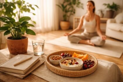 Egészséges életmódot kereső ember és lélek harmóniája a mindennapokban és a kihívásokban